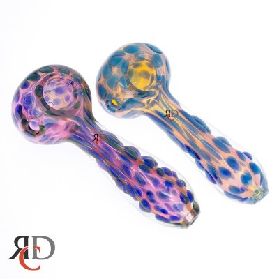 GLASS PIPE GOLD FUMED ART GP6092 1CT GLASS PIPE GOLD FUMED ART GP6092 1CT